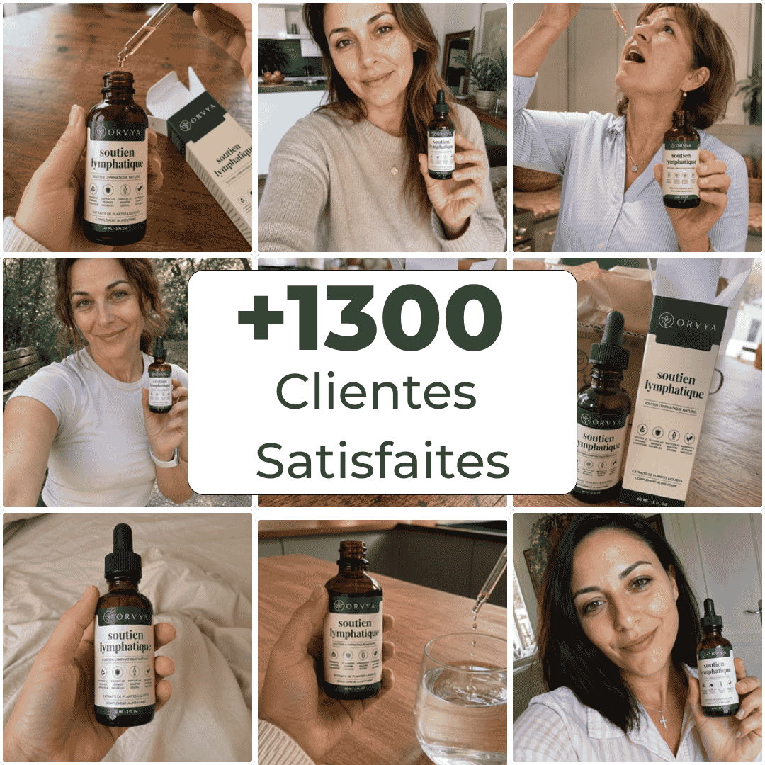 Drainant Lymphatique Naturel - Orvya