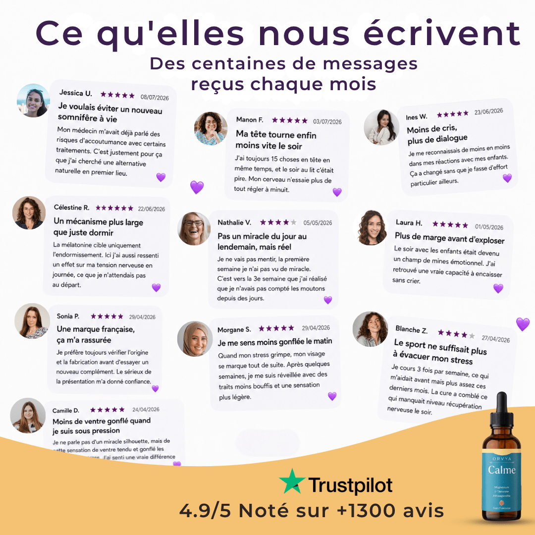 Élixir Calme Stress et sommeil - Orvya